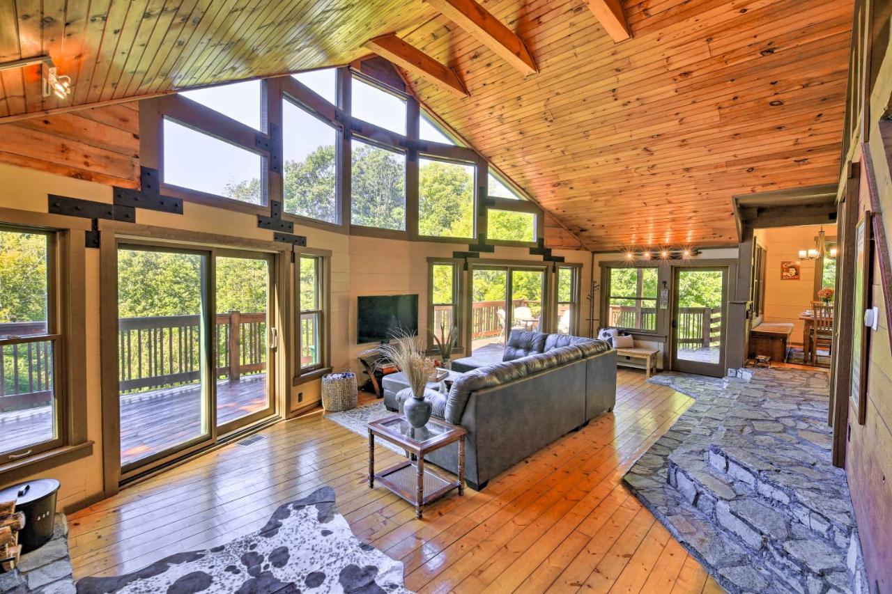 Dog-Friendly Cabin, 9 Mi To Sugar Mountain Resort Banner Elk Εξωτερικό φωτογραφία